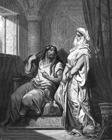 Samson and Delilah, 1866. Artist: Gustave Doré