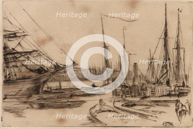 From Billingsgate, 1878. Creator: James Abbott McNeill Whistler.