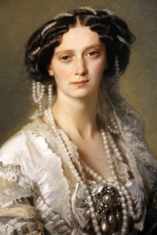 'Portrait of Empress Maria Alexandrovna', 1857. Artist: Franz Xaver Winterhalter