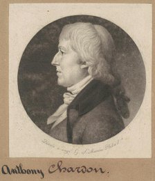 Anthony Chardon, 1800. Creator: Charles Balthazar Julien Févret de Saint-Mémin.