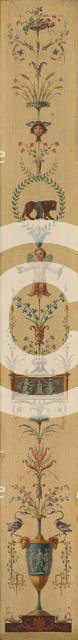 Decorative Panel, 1790s. Creator: Pierre Rousseau (French, 1751-1829).