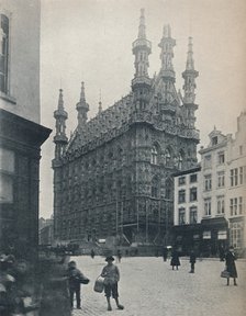 The Town Hall, Leuven, Belgium, c1900 (1914-1915). Artist: John Benjamin Stone.