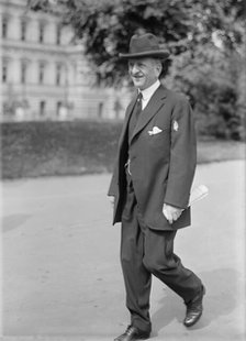 Glass, Carter. Rep. from Virginia, 1902-1918; Secretary of The Treasury, 1918-1920; Senator..., 1913 Creator: Harris & Ewing.