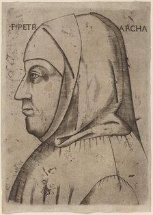 Portrait of Petrarch, first half 16th century. Creator: Unknown.