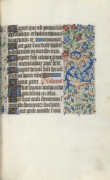 Book of Hours (Use of Rouen): fol. 70r, c. 1470. Creator: Master of the Geneva Latini (French, active Rouen, 1460-80).