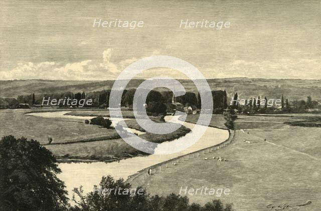 'Great Marlow, from Quarry Woods', 1898. Creator: Unknown.