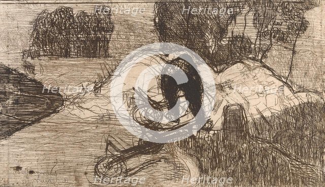 Le Debardeur (The Stevedore), 1893. Creator: Armand Seguin.