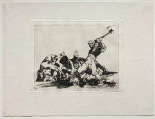 The Horrors of War: The Same. Creator: Francisco de Goya (Spanish, 1746-1828).