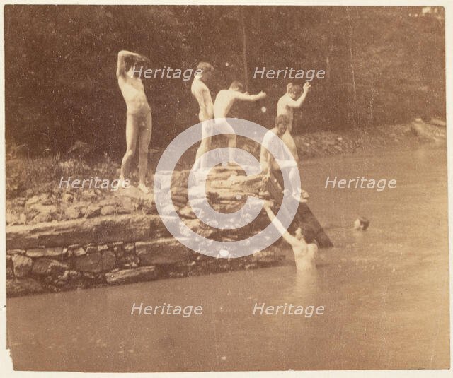 Thomas Eakins and Students, c. 1883. Creator: Thomas Eakins.