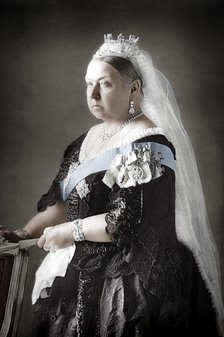 Queen Victoria of the United Kingdom, c1890. Artist: Unknown