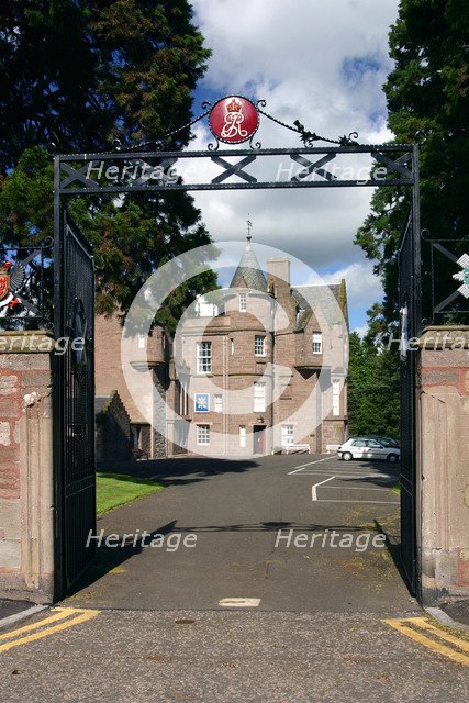 Headquarters of the Royal Highland Regiment, Perth, Scotland.