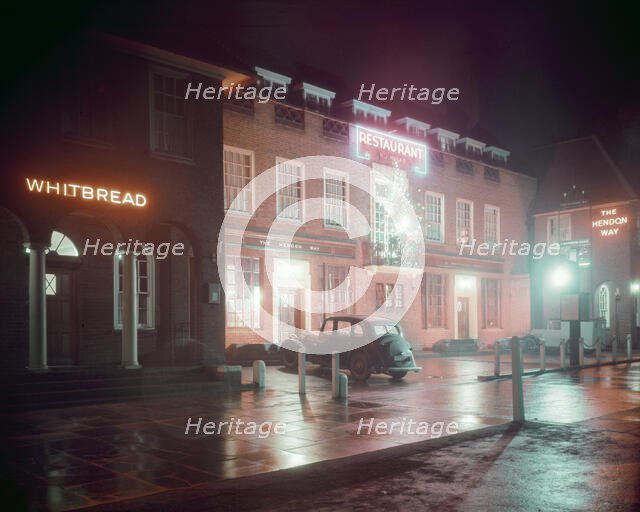 The Hendon Way Restaurant, London, c1955.  Creator: Arthur Charles Kirby Ware.