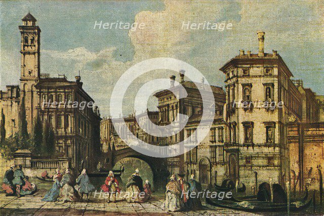 'Venice: Entrance to the Cannaregio', c19th century. Artist: Unknown.