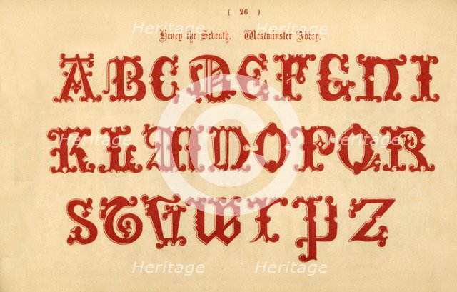 'Henry the Seventh. Westminster Abbey', 1862. Artist: Unknown.