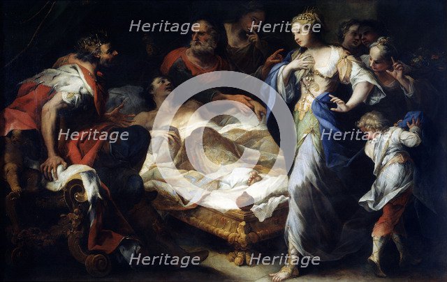 'Antiochus and Stratonice', 17th or early 18th century. Artist: Luca Giordano