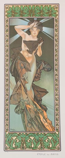 Étoile du Matin (The Morning Star), 1902. Creator: Mucha, Alfons Marie (1860-1939).