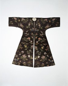 Woman's Silk Robe, c. 1770-1780. Creator: Unknown.