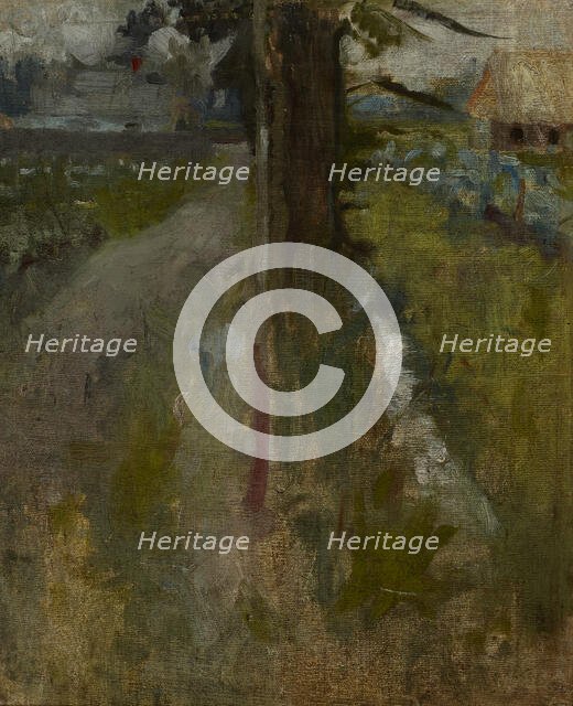 Landscape Motif, c1890. Creator: Olga Boznanska.