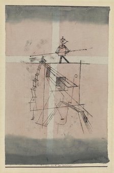 Tightrope Walker, 1923. Creator: Klee, Paul (1879-1940).