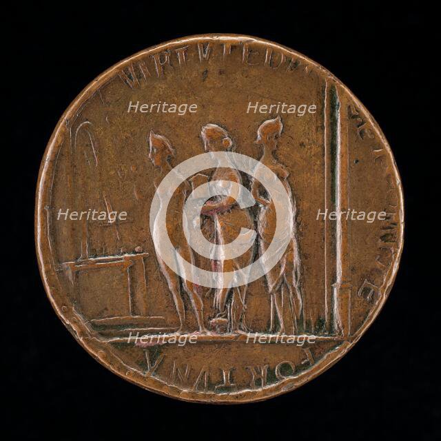 Toilet of Venus (?) [reverse], c. 1500. Creator: Unknown.