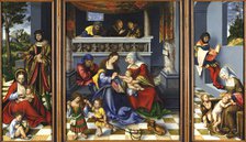 The Holy Kinship (so-called "Torgau Altarpiece"), 1509. Creator: Lucas Cranach the Elder.