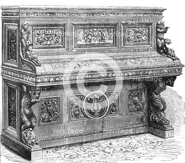 Pianoforte for Peninsular and Oriental steam-ship Paramatta, 1883. Creator: Unknown.