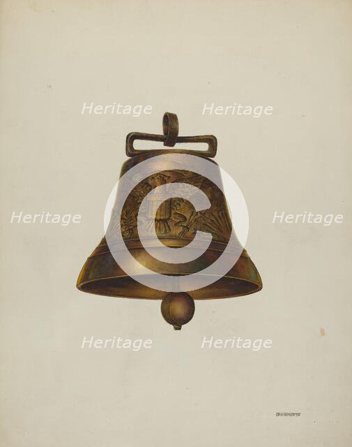 Animal Bell, 1938. Creator: Gerald Transpota.