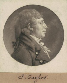 S. Taylor, 1805. Creator: Charles Balthazar Julien Févret de Saint-Mémin.