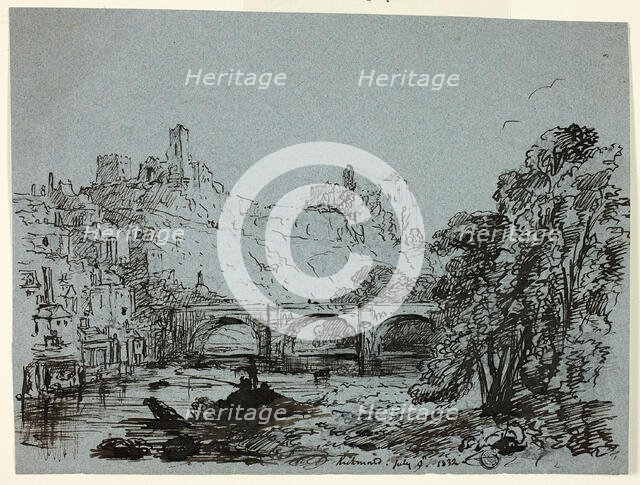 Richmond, July 9, 1832. Creator: Clarkson Stanfield.