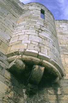 Detail of Clifford's Tower, York, North Yorkshire, 1997. Artist: J Bailey