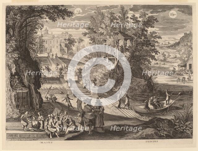 May and June, 1615. Creator: Aegidius Sadeler II.