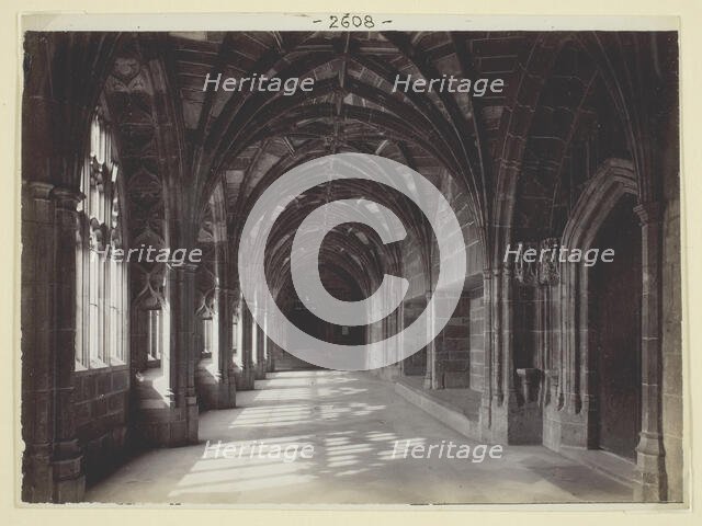 Untitled [cloisters], 1860/94.  Creator: Francis Bedford.