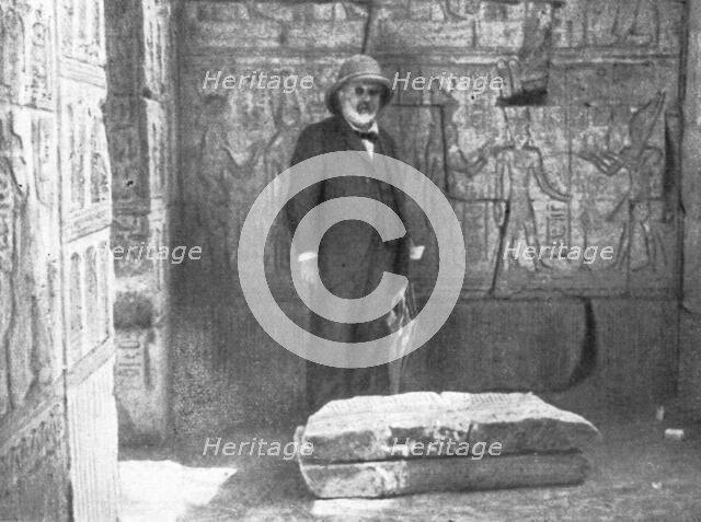 'M. Gaston Maspero; L'egyptologue Maspero, photographie en janvier 1912 alors qu'il..., 30 juin 1916 Creator: Unknown.