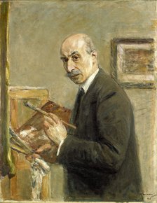 Self-Portrait. Artist: Liebermann, Max (1847-1935)