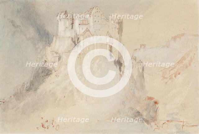 Burg Eltz from the South. Creator: Turner, Joseph Mallord William (1775-1851).
