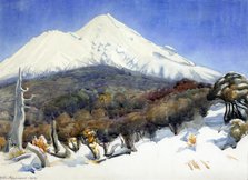 Mount Egmont, 1929. Creator: Dorothy Kate Richmond.