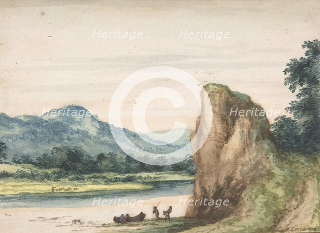Landscape, mid-17th century. Creator: Allart van Everdingen.