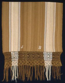 Ceremonial Scarf (bufando or ufanta), Bolivia, 1850/1900. Creator: Unknown.