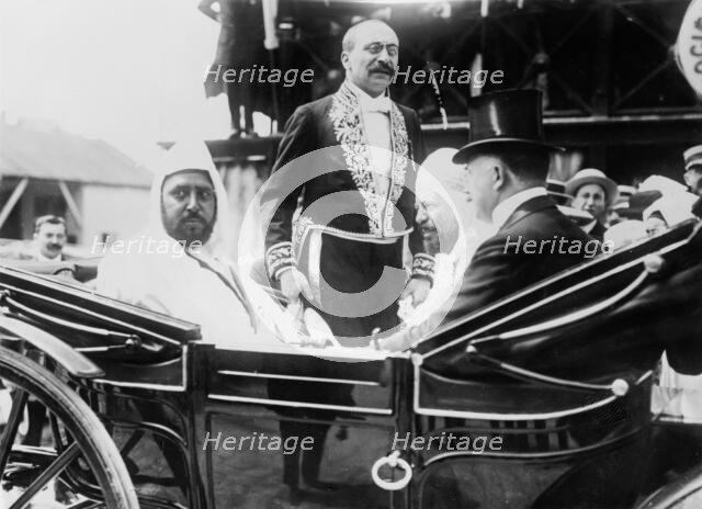 Sultan Mulai Hafid at Marseilles, between c1910 and c1915. Creator: Bain News Service.