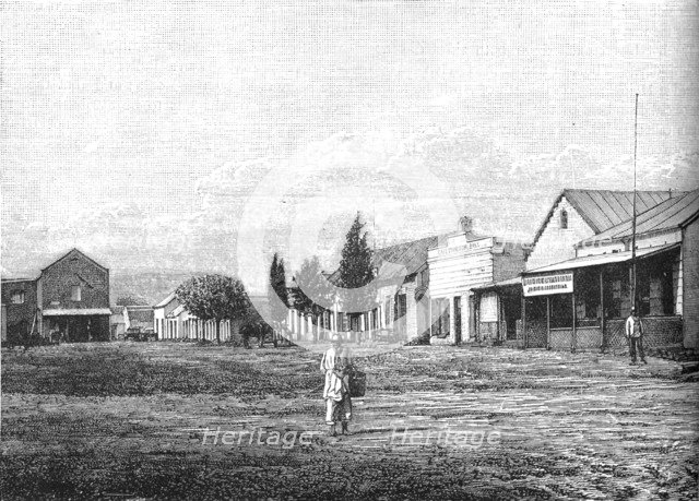 'Church Square, Pretoria', c1880s. Artist: Unknown.