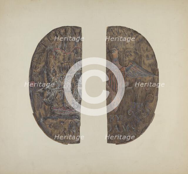 Tavern Sign, c. 1940. Creator: John Matulis.