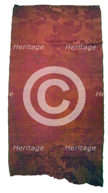 Panel, Spitalfields, 1754. Creator: Anna Maria Garthwaite.