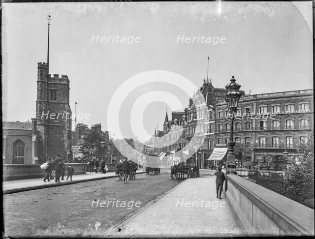 Putney High Street, Putney, Wandsworth, Greater London Authority, 1904. Creator: William O Field.