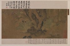 Bamboo, frog, and insects, Ming dynasty, 1368-1644. Creator: Unknown.