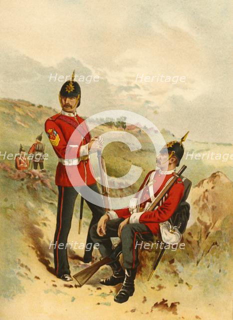 'The 57th - Duke of Cambridge's Own (Middlesex)', 1890. Creator: Godfrey Douglas Giles.