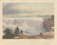Niagara Falls from the Table Rock, published 1840. Creator: William James Bennett.