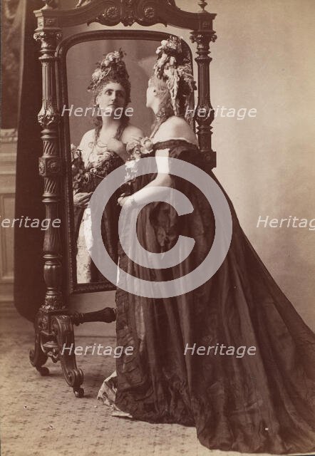 [Countess de Castiglione, from Série des Roses], 1895. Creator: Pierre-Louis Pierson.