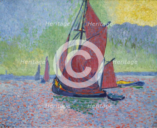 Red sails, 1906.  Creator: Andre Derain.