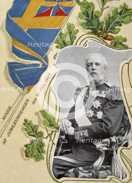King Oscar II of Sweden and Norway, 1904. Artist: Per-Olof Danielsson