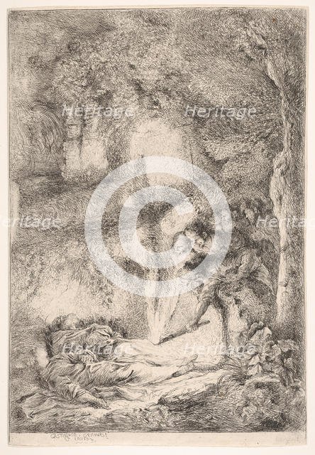 Finding the bodies of Saints Peter and Paul, ca. 1647-51. Creator: Giovanni Benedetto Castiglione.